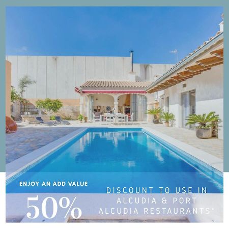 Ca Na Pessina,Con Piscina Privada Vila Sa Pobla Exterior foto