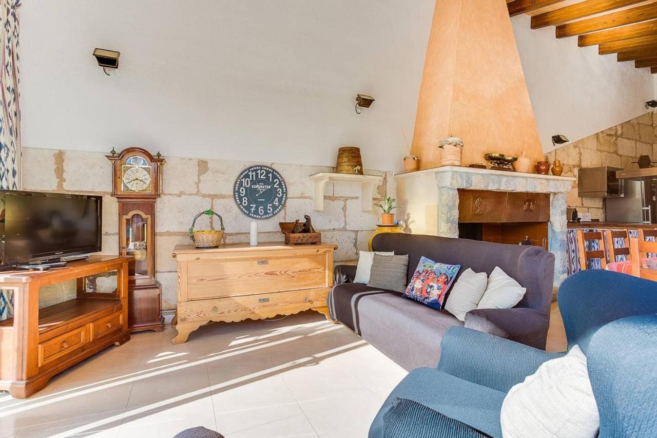 Ca Na Pessina,Con Piscina Privada Vila Sa Pobla Exterior foto