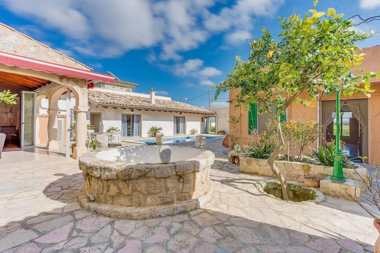 Ca Na Pessina,Con Piscina Privada Vila Sa Pobla Exterior foto