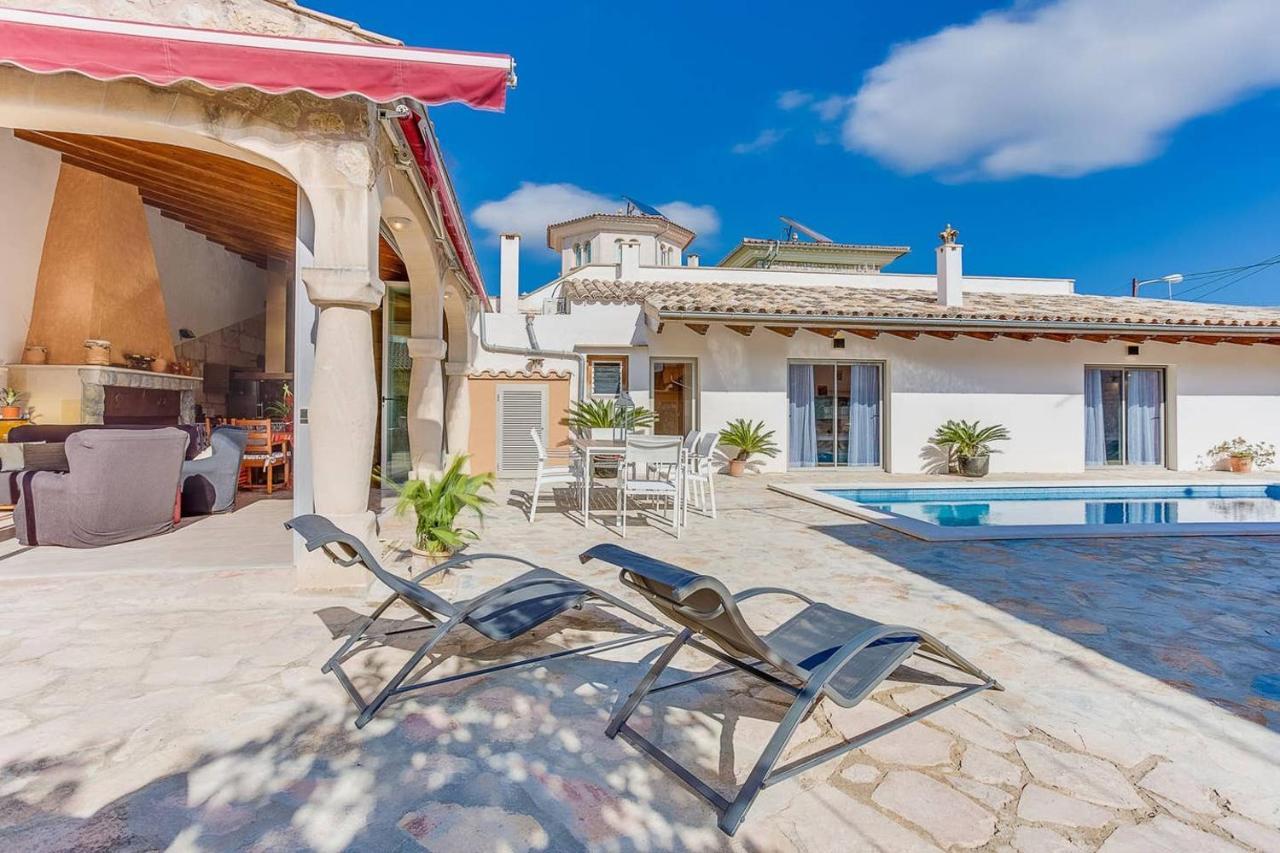 Ca Na Pessina,Con Piscina Privada Vila Sa Pobla Exterior foto