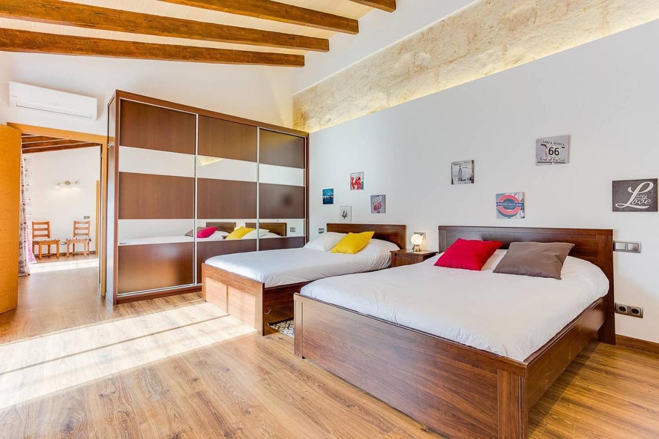 Ca Na Pessina,Con Piscina Privada Vila Sa Pobla Exterior foto