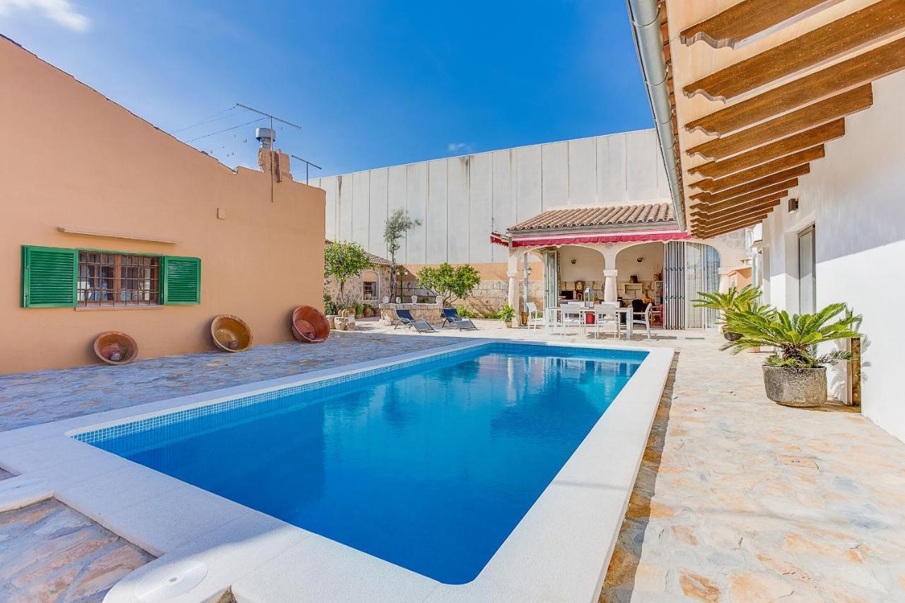 Ca Na Pessina,Con Piscina Privada Vila Sa Pobla Exterior foto