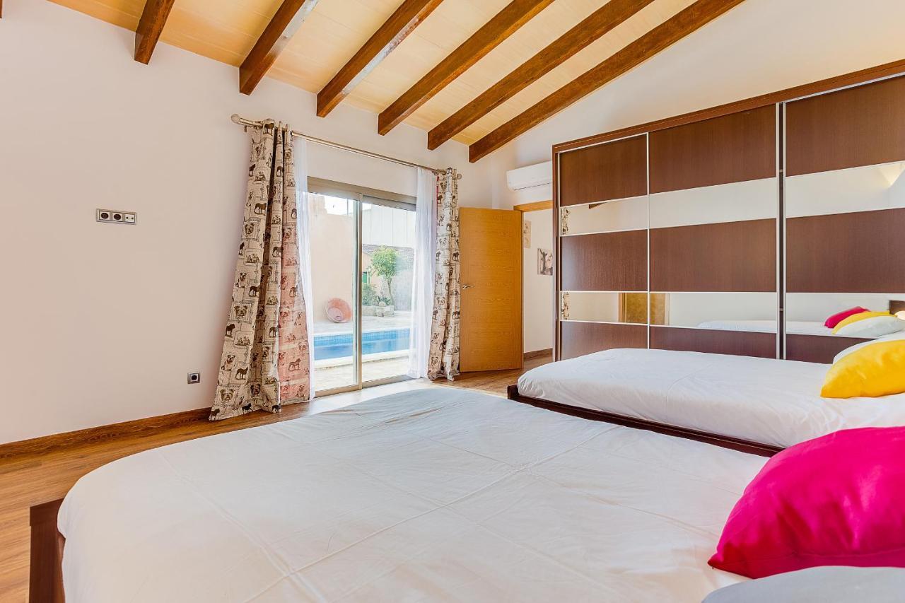 Ca Na Pessina,Con Piscina Privada Vila Sa Pobla Exterior foto