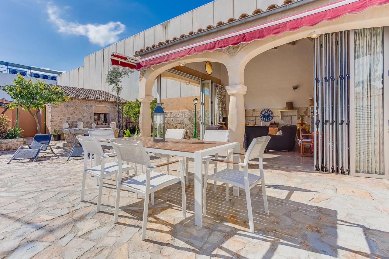 Ca Na Pessina,Con Piscina Privada Vila Sa Pobla Exterior foto