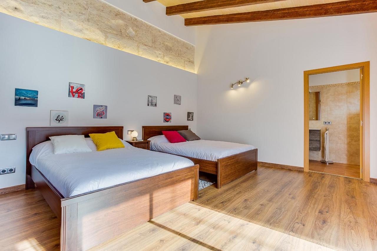 Ca Na Pessina,Con Piscina Privada Vila Sa Pobla Exterior foto